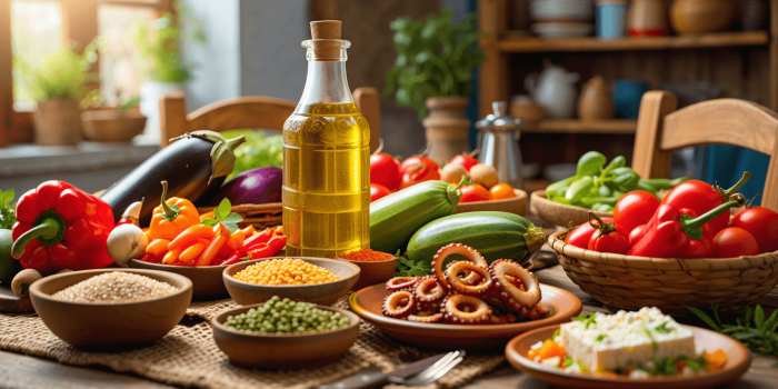 Régime crétois : bienfaits, menus et recettes