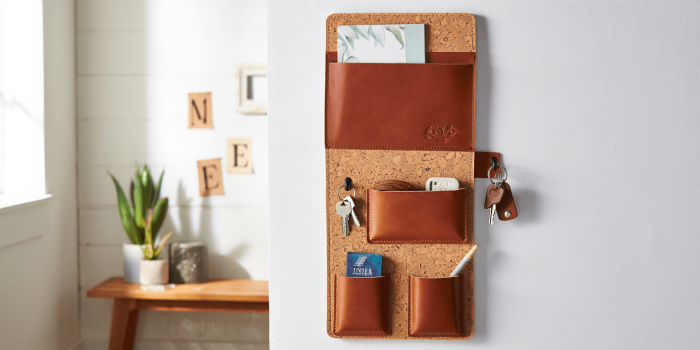 Vide-poche mural DIY