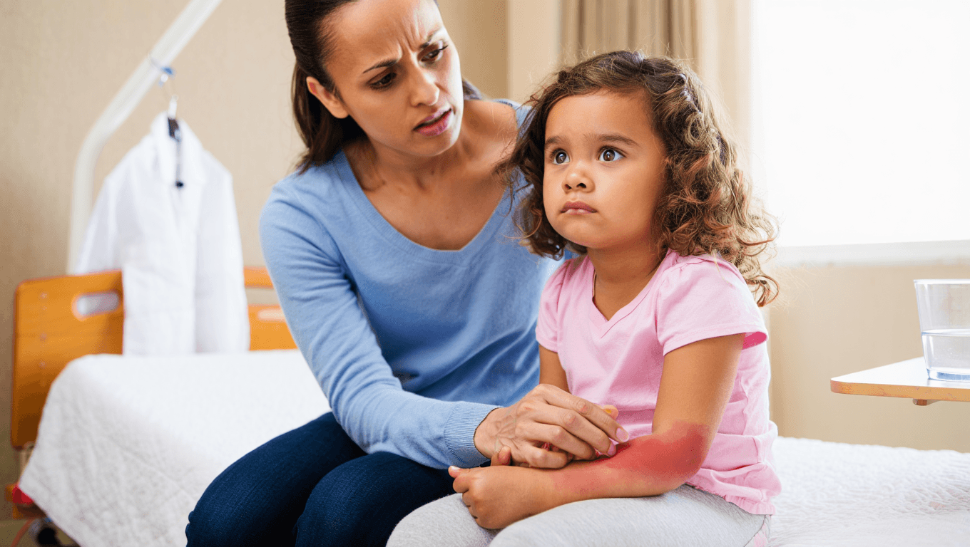 Éruption cutanée chez l’enfant et prise de médicament : que faire ?