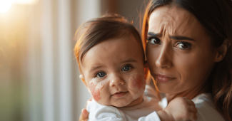 Pourquoi l’eczéma frappe-t-il si souvent les bébés et les jeunes enfants ?