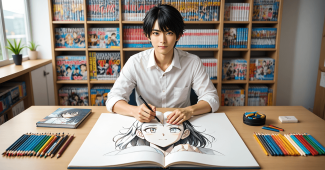 Débutant : comment apprendre à dessiner un manga