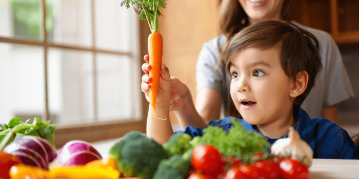 Astuces pour faire manger des légumes aux enfants