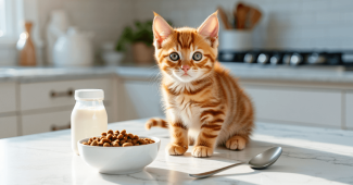 comment nourrir un chaton