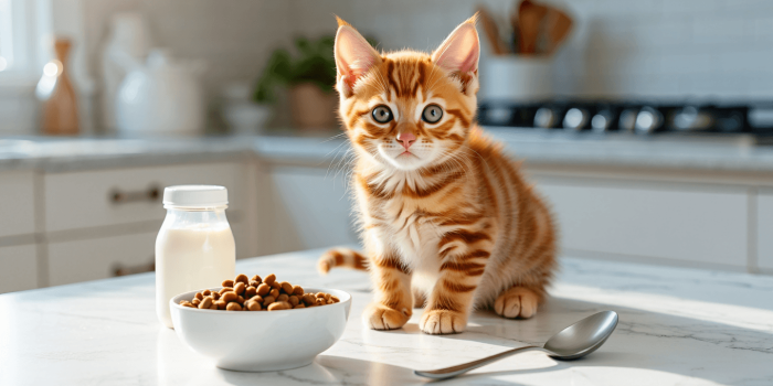 comment nourrir un chaton