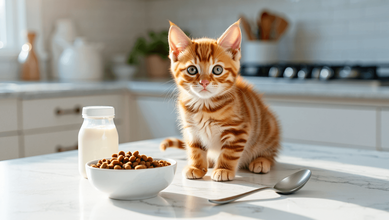 comment nourrir un chaton