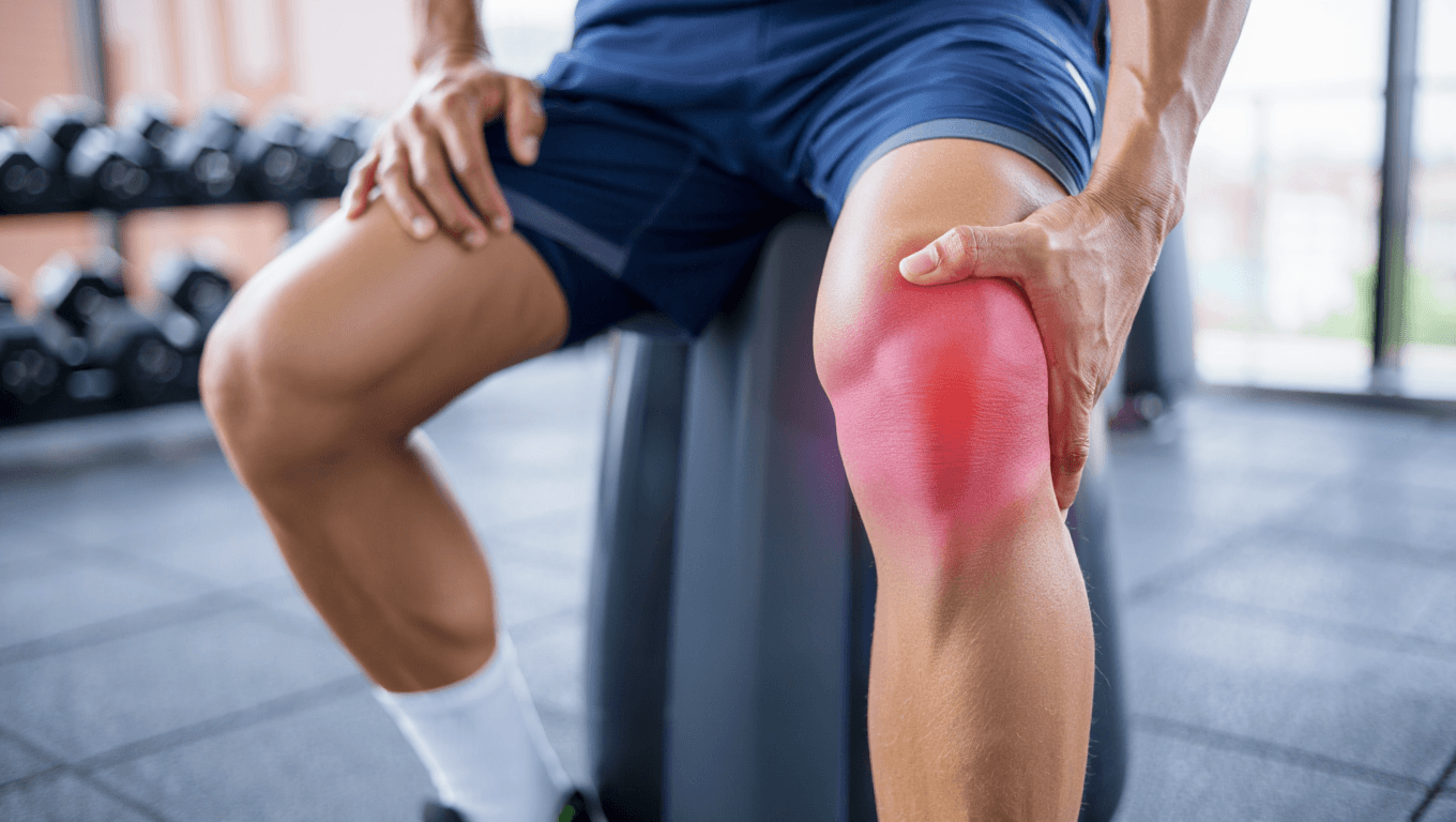 Genou gonflé après le sport : ça pourrait être plus grave qu’une simple douleur !