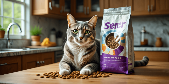 croquettes chat senior