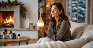 Aromathérapie de Noël : les bienfaits des huiles essentielles de l’hiver