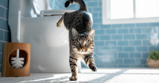 Comment apprendre à son chat à utiliser sa litière