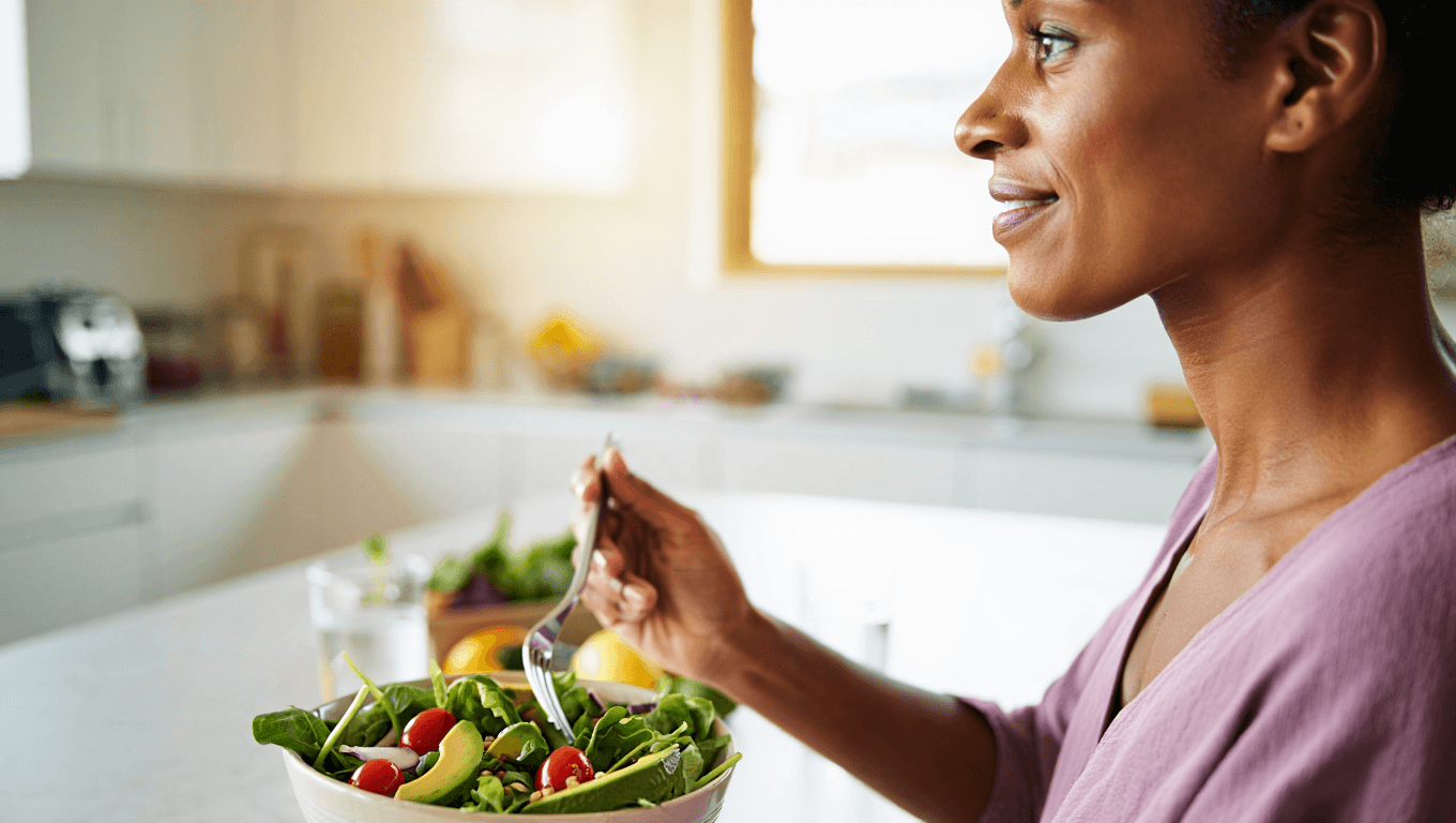 Rééquilibrage alimentaire : menu et résultats