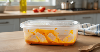 L’astuce toute simple pour récupérer vos boîtes en plastique tachées par la sauce