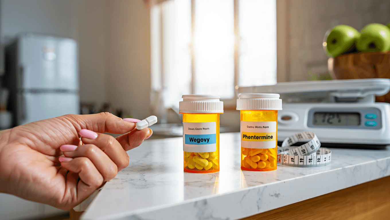 Wegovy vs Phentermine : mécanismes d’action, disponibilité et effets secondaires
