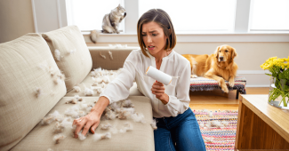 Comment enlever les poils d’animaux partout dans la maison : 10 astuces infaillibles