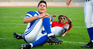 Rupture du ligament croisé antérieur au football