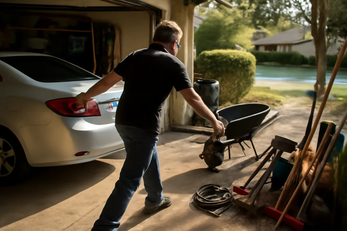 Comment préparer votre garage et votre allée pour un nettoyage efficace? — Commencez par dégager l’espace en retirant véhicules, outils et objets encombrants afin de travailler librement. Ensuite, rassemblez les équipements de sécurité indispensables comme des gants résistants et des lunettes