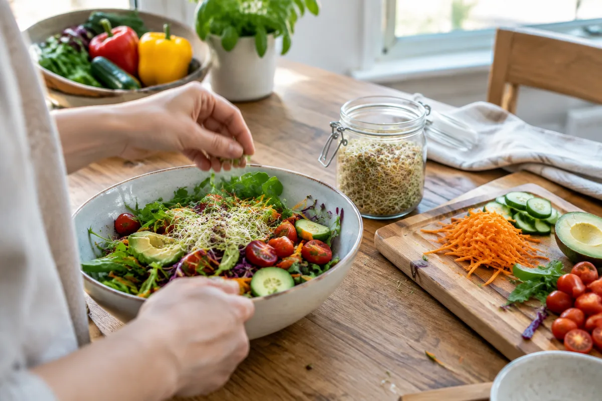 Comment adopter l'alimentation vivante : 5 aliments à consommer