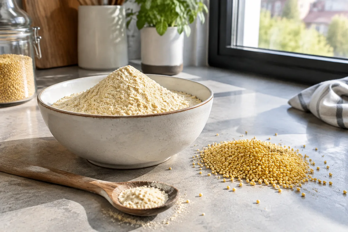Farine de millet sans gluten : bienfaits et valeurs nutritionnelles